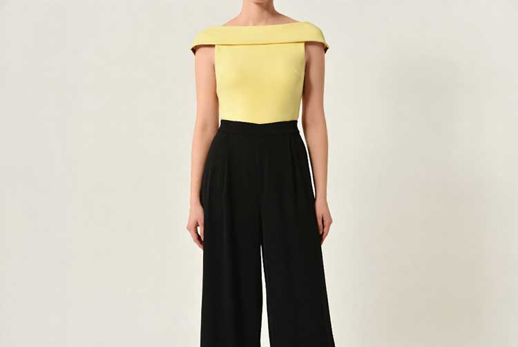 ست سوم: رسمی با یقه قایقی