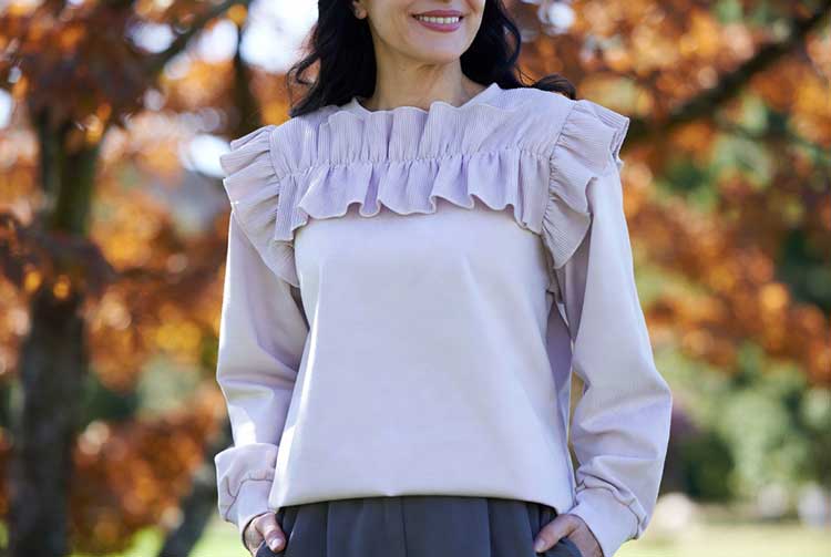 ست ششم: کژوال پاییزی با جزئیات چین‌دار