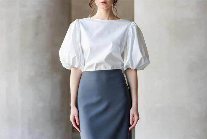 دامن‌های ساده با بالاتنه حجیم